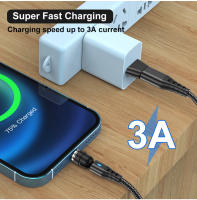 Cable Magnético OTTWN 2 En 1 PD 60W Carga Rápida Para iPhone 14 13 pro Max Xiaomi 12 Poco M4 X4 USB C a Tipo C Micro Datos - details 5