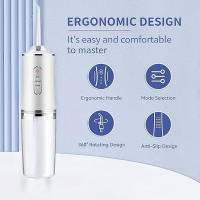 Fregadero Portátil De Agua Recargable 220ML Con 3 Modos Y 4 Boquillas De Limpieza Dental Electrónica Impermeable - details 4