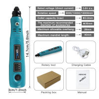 Mini Taladro Eléctrico Recargable 3.6V Con Herramientas Rotativas Para Grabado Y Tratamiento De Accesorios Máquina DIY - details 2