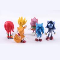 Juego De 18 Piezas Mini Sonic Figuras De Acción De 5-7cm PVC Elegante Echado Espinilla Sombra Modelo De Muñeca Para Niños Regalo De Cumpleaños - details 3