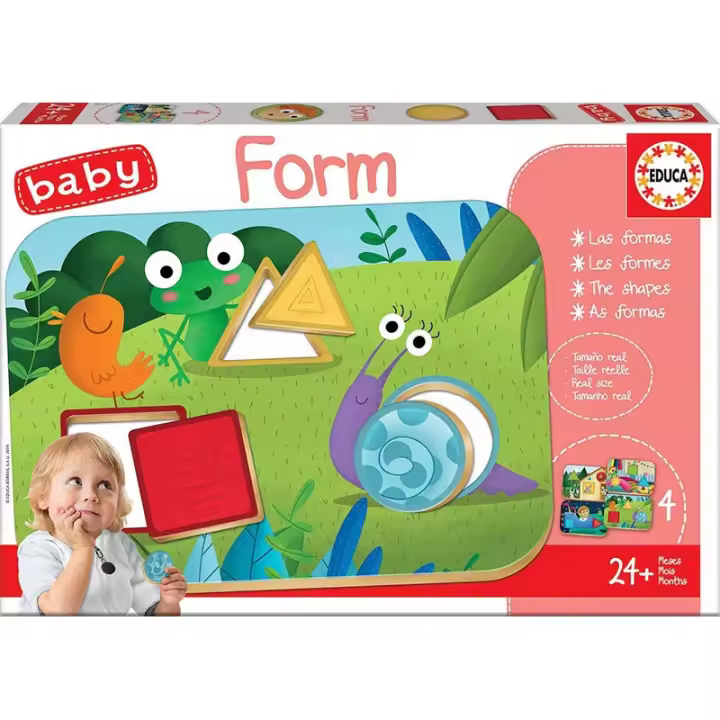 Baby Form juego para niños con piezas geométricas educativas infantil - 1