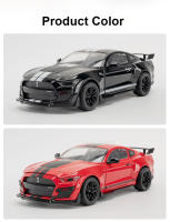 Modelo De Coche Deportivo Mustang GT500 a Escala 1:18 Con Luces Y Sonido Puertas Abiertas Colección De Juguetes Para Niños Regalo De Cumpleaños - details 7