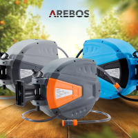 Arebos Carrete de Manguera de Jardín Automático | Enrollador de Manguera | Naranja - details 27