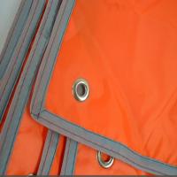 Tarp Para Acampar Y Senderismo Impermeable Ultraligera Con Bolsa Alfombra De Picnic Para Suelo Del Tienda De Campaña Tamaño 210x150cm/210x200cm Colores Naranja/Gris - details 12