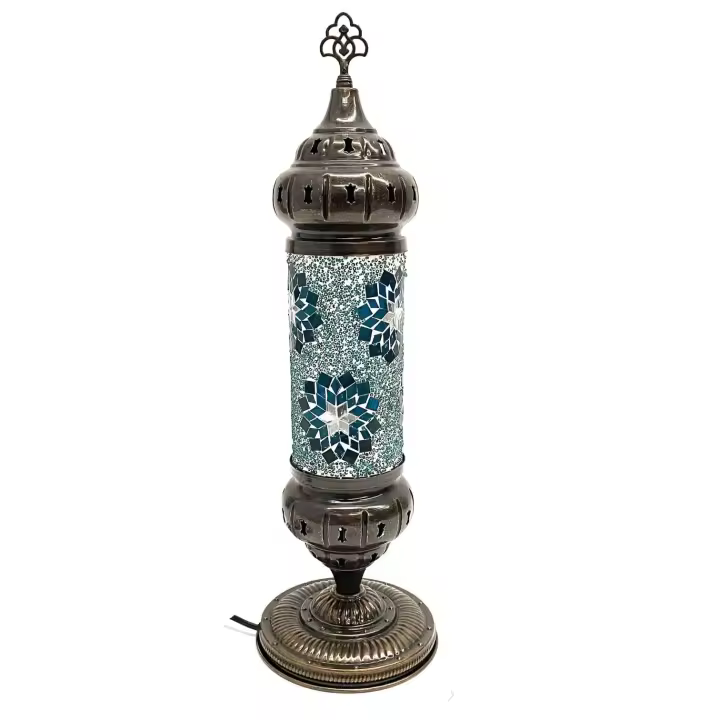 Lámpara turca de mesa tubo Nº3 Jadra 53cm - 1