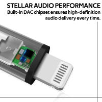 Promate Auxlink-i Cable Apple MFi iPhone Lightning a Jack 3.5mm Macho/Macho - details 1