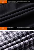 Chaqueta De Moda Para Hombre Casual De Primavera Y Otoño Abrigo Grande Y Suelto Estilo Dad Con Bolsillos Cierre De Cremallera - details 0