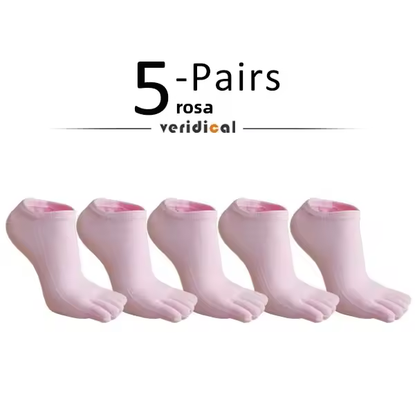 5 Pares De Calcetines De Piel De Tofú Coloridos Para Mujer Calcetines Casuales Transpirables Desodorantes De Algodón Puro Bajo La Rodilla Harajuku - 1