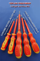 Juego De Destornilladores Aislados WYNN'S 1000V VDE Con Punta Magnética Phillips Slotted Torx Hex Multifuncional Antideslizante Para Reparación Eléctrica Herramienta Doméstica - details 5