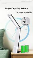 Lámpara De Escritorio LED Plegable Con Control Táctil Y Recarga USB Protección Ocular Para Lectura Estudio Oficina Y Dormitorio - details 4