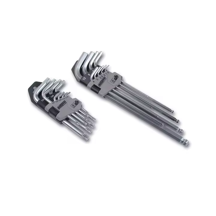 MANNESMANN - JUEGO DE LLAVES HEXAGONALES Y TORX 18 PIEZAS MANNESMANN - M18170 - 1