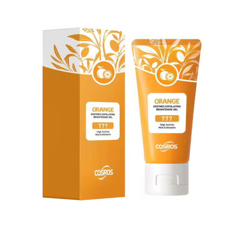Gel exfoliante blanqueador, gel exfoliante de naranja, suave y no irritante, limpieza profunda, ilumina el tono de la piel. - 1