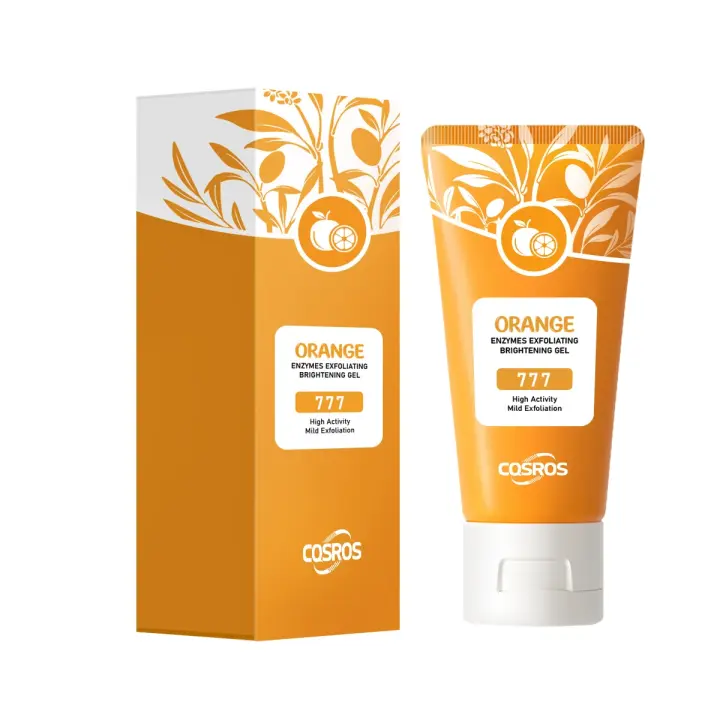 Gel exfoliante blanqueador, gel exfoliante de naranja, suave y no irritante, limpieza profunda, ilumina el tono de la piel. - 1