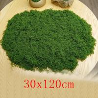 Falso Moss Verde Para Manualidades DIY Hierba Artificial Decoración De Jardín Y Habitaciones Material Sintético Estilo De Pasto - details 14
