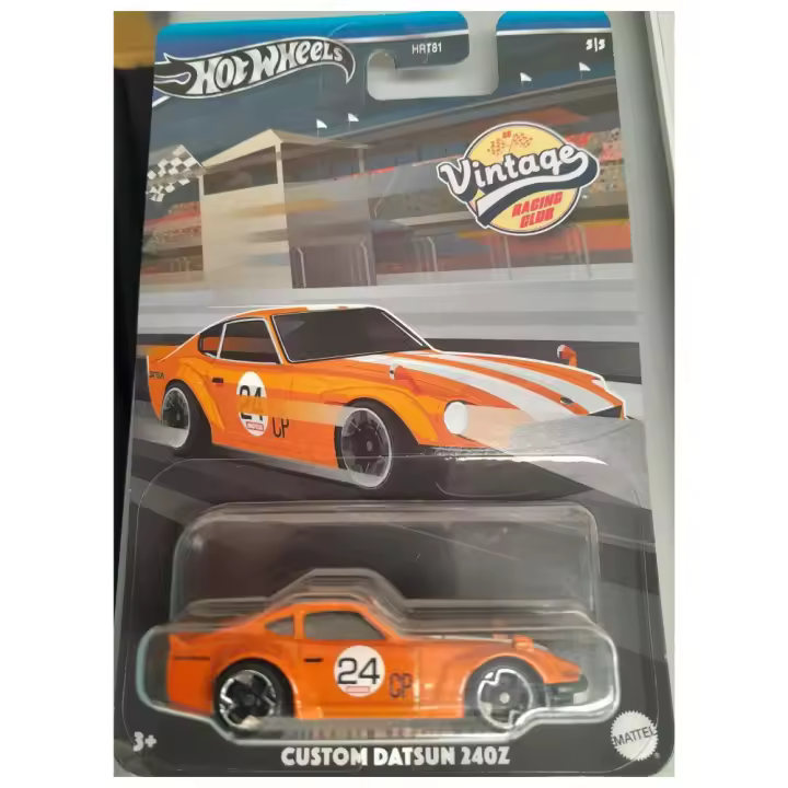 Custom Datsun 240Z Hot Wheels Vintage Racing Club escala 1:64 Mattel - 1