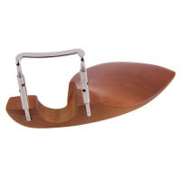 Kit De Accesorios Para Violín Tooyful 4/4 Madera De Jujube Soporte De Barba Ajuste De Tono Diapasón Palanca De Ajuste Cuerda - details 5