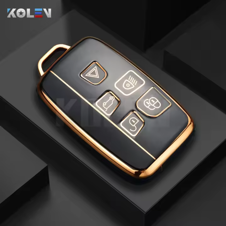 Funda De Llave De Coche TPU Para Land Rover Range Rover Sport Evoque Freelander Velar Discovery 4 Jaguar XE XJ XF Guitarra Accesorios De Automóvil - 1