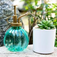 Botella De Rociador Redonda De 350ML Alta Calidad Múltiple Uso Para Riego De Plantas Y Flores Portátil Para Jardinería Con Rojellador - details 3