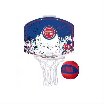 SET MINICANASTA WILSON TEAM MINI HOOP NBA PISTONS WILSON - 1