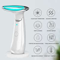 El nuevo instrumento de belleza eléctrico para el cuello diluye las líneas del cuello, las líneas nasolabiales, reafirma y levanta el rostro, compresa caliente a temperatura constante y rejuvenece la piel. - details 1