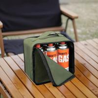 Juego de Bolsas de Almacenamiento Multifuncional para Camping, Bolsas Resistentes y Engrosadas con Cilindro de Gas, Sartén para Parrilla, Utensilios e Higiene Integrados - Organizador de Equipo para Senderismo y Mochileros(sin tanque de gasolina) - details 0
