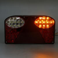 Par De Luces Traseras LED Impermeables Para Coche Camión Y Remolques 12V ABS Material Luz Trasera Para Vehículos - details 9
