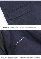 Traje De Novio 2025 Para Hombre Con Chaleco Y Pantalones Talla Regular Estilo Casual Formal Cuadros Moda Negocios Vestimenta Para Bodas Y Trabajo - details 17