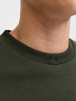 Jack & Jones Hombre Sudadera Cuello Redondo Mod JJBRANDY Logo Pecho , Ajuste Regular ,Moda Casual Informal muy suave y cálida Ref 279256 - details 11