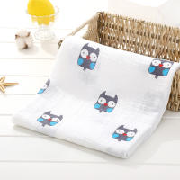 Mantel De Muselina Para Bebé 120x110cm Suave Toalla De Baño Para Recién Nacidos Pañales Envolver Y Cubrir Infante Unisex - details 12