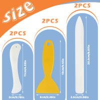 IMZAY 3/4/6 Pcs Ranas De Hueso Para Doblar Herramienta De Plegado Para Manualidades De Papel Cuero Y Encuadernación Set Profesional De Herramientas - details 1