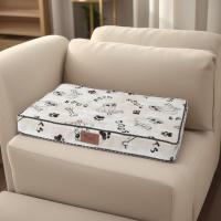 Colchoneta para perros, jaula para perros, cama cálida para perros medianos y pequeños, funda extraíble, cama de felpa lavable a máquina, 90 x 70 x 8 cm - details 4