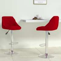 vidaXL Taburete de cocina 2 unidades de terciopelo en color Marrón/Verde oscuro/Crema y más | cómodas modernas ergonómicas para comedor cocina salón hogar - details 6