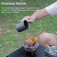 Boquilla De Café De Acero Inoxidable Para Exteriores Accesorio De Derrame De Café Para Camping Sierra Cup Sin Desplazamiento - details 10