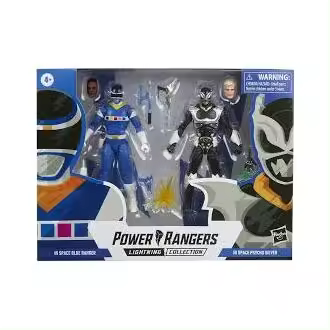 POWER RANGERS  PACKS DE 2 FIGURAS 15 CM 2021 WAVE 3 IN SPACE BLUE RANGER VS. IN SPACE PSYCHO SILVER - 1