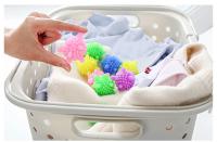 10PCS/5PCS Pelotitas De Lavado Reutilizables Para Máquina De Lavado Eliminador De Pelusa Para Ropa Bolas De Lavado Anti-nudo Para Secadora PVC - details 5