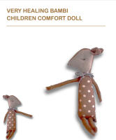 Juguete De Peluche Bambi Para Bebés Decoración De Habitación Infantil Juguete De Soothing Para Cumpleaños Regalo Educativo Para Niños Y Niñas De 0 a 12 Años - details 0