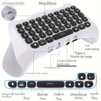 Teclado de control inalámbrico para PS5, minimando portátil con altavoz incorporado y conector de audio, 3,0 - details 10