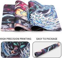 Alfombrilla de ratón XXL de anime, alfombrilla de ratón grande para juegos de 900 x 400 mm, alfombrilla de escritorio para juegos, alfombrilla de ratón extendida, alfombrilla de escritorio de oficina de gran tamaño - details 3