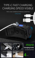 Linterna Frontal LED Recargable Por USB Con Batería De Litio 1800mAh Para Exteriores Resistente Al Agua Para Senderismo Camping Pesca Subida De Montaña - details 9