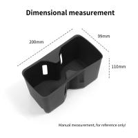 Soporte De Vaso Para Coche Silicone Resistente a Golpes Y Arrugas Para Hyundai Santa Fe 2024 Accesorios De Interiores De Almacenamiento - details 0