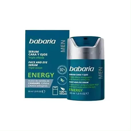 BABARIA SERUM ENERGY CARA Y OJOS MEN 30 ML - 1