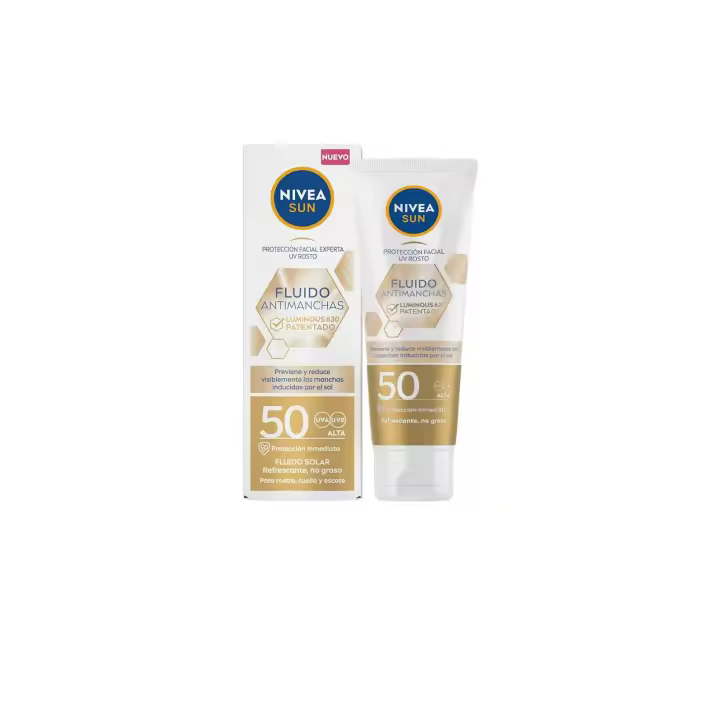 NIVEA SUN FLUIDO ANTIMANCHAS LUMINOUS 630 SPF.50+ 40 ML - 1