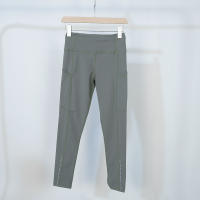 Leggings Deportivos De Cintura Alta Para Mujer Yoga Gimnasio Secado Rápido Fitness Correr Pantalones De Yoga Con Bolsillos - details 13