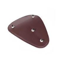 Cubierta De Asiento Delantero Para Motocicleta De Cuero PU Solo Para Conductor Para Harley Sportster Bobber Chopper Custom Color Marrón/negro - details 3
