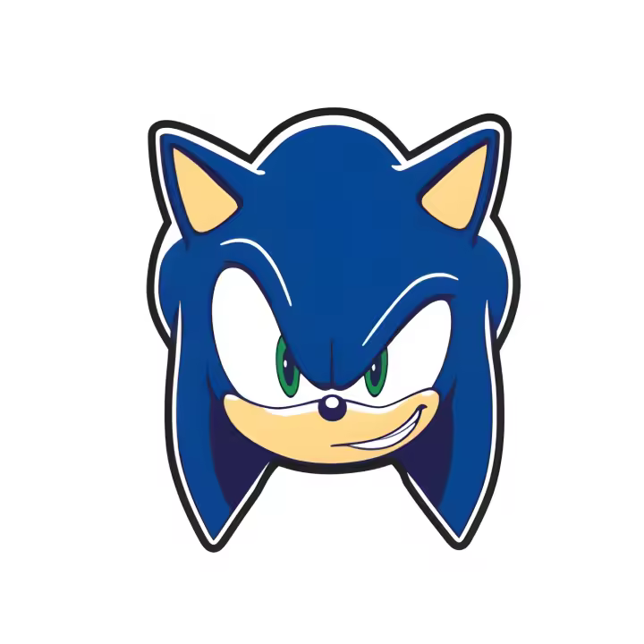 Cojín 3D Sonic 010 35 Cm - Producto Oficial y Licenciado - 1