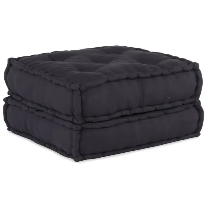 vidaXL Puf modular tela antracita 70x70x36 cm - 1