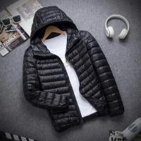 Nueva Marca Chaqueta De Pollo Ligera Para Hombres Otoño Invierno Estilo Casual Con Capucha Corta Ultrafina Y Slim Para Jóvenes - details 10