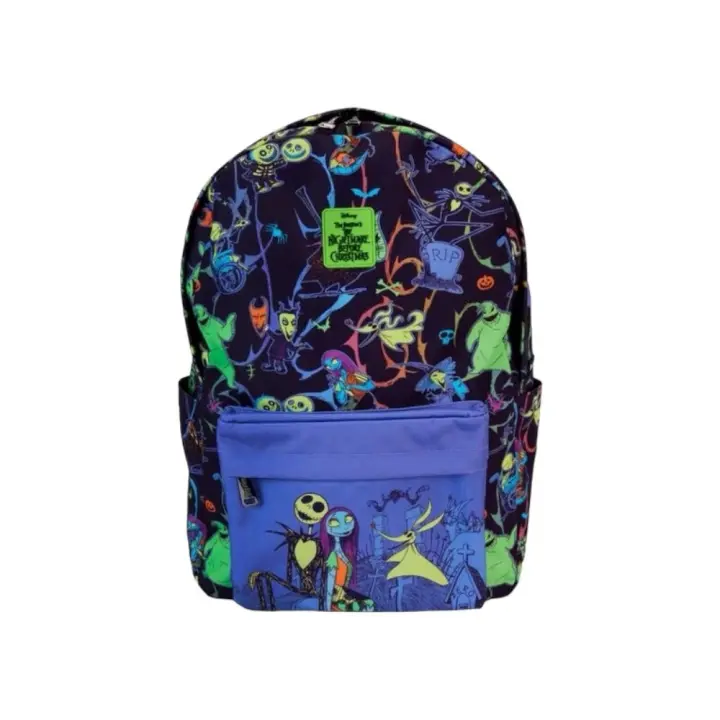 "Mochila Loungefly Pesadilla antes de Navidad - Brilla en la oscuridad - Disney - Regalo mujer" - 1