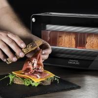 Tostadora VisionToast 1260W, 2 Tostadas, Ventanas de Cristal, Ranura XL, 7 Niveles de Tostado Cecotec - details 3