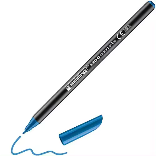Edding 1200 azul claro - 1 rotulador - 1